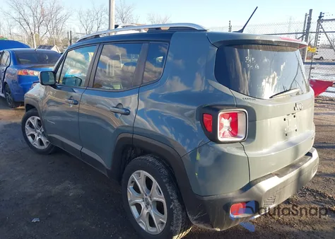 2017 Jeep Renegade Limited Fwd from USA, damaged, VIN ZACCJADB4HPE63129